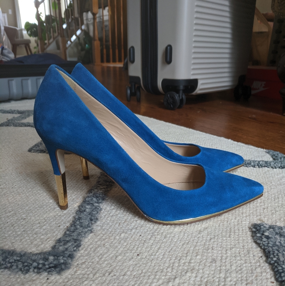 NWOT J. Crew Elsie Suede Pumps